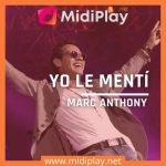 Marc Anthony - Yo Le Menti (MIDI)